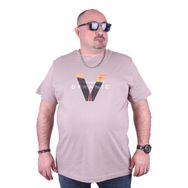 Moc Grande Dinamik 23133 Büyük Beden Toprak Erkek T-shirt