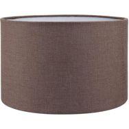 MODA35 Kahverengi 30 cm Silindir Kumaş Lambader Başlığı