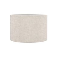 MODA35 Krem Lambader Başlığı Çap 30 cm Kumaş Silindir LB806