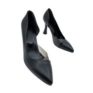 Modabuymus Solus Stiletto Kadeh Siyah Kadın Topuklu Ayakkabı