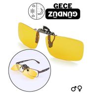 Modacar 714854 Clip-on Polarize Gece Gündüz Sürüş Gözlüğü