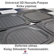 Modatools Tofaş Serçe 3D Havuzlu Universal Oto Paspas