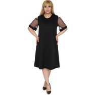 Modayız 9C-0515 Siyah Kol İncili Elbise