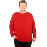 Mode XL 18102 Bordo Erkek T-shirt