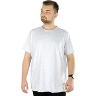 Mode XL 20031 Gri Melanj Erkek Basic T-Shirt