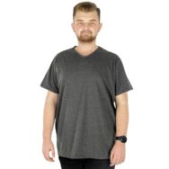 Mode XL 20032 Antrasit V Yaka Basic Erkek T-Shirt