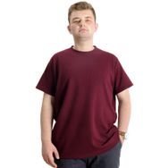Mode XL 20033 Bordo Erkek T-shirt