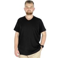 Mode XL 20150 Siyah V Yaka Erkek T-shirt
