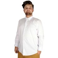 Mode XL 20351 Beyaz Klasik Likralı Erkek Gömlek