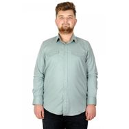 Mode XL 20360 Su Yeşili Gabardin Erkek Gömlek