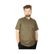 Mode XL 20387 Haki Hakim Yaka Erkek T-Shirt