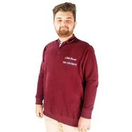 Mode XL 20442 Bordo Erkek Sweatshirt