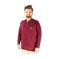 Mode XL 20444 Bordo Erkek Sweatshirt