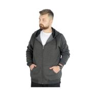 Mode XL 20543 Antramelanj Kapüşonlu Erkek Sweatshirt