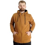 Mode XL 20543 Camel Kapüşonlu Erkek Sweatshirt