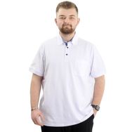 Mode XL 20552 Beyaz Siyah Erkek T-Shirt