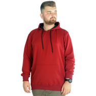 Mode XL 20569 Bordo Erkek Eşofman Üstü