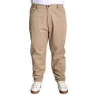 Mode XL 20902 Milano Classic Bej Keten Erkek Pantolon