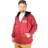Mode XL 21516 Bordo Erkek Sweatshirt