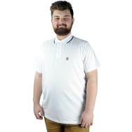 Mode XL 21554 Beyaz Polo Erkek T-shirt