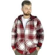 Mode XL 21574 Mürdüm Erkek Sweatshirt