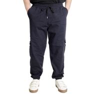 Mode XL 21911 Valencia Lacivert Keten Kargo Erkek Pantolon