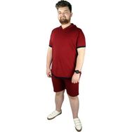 Mode XL 22136 Bordo Erkek T-shirt