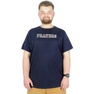 Mode XL 22185 Prayers Lacivert Erkek T-shirt