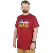 Mode XL 22193 Chase Bordo Erkek T-shirt