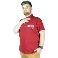 Mode XL 22302 Bordo Erkek T-shirt