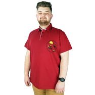 Mode XL 22313 Bordo Erkek T-shirt