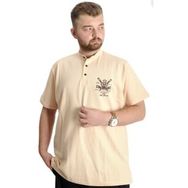 Mode XL 22327 Bej Erkek T-shirt