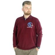 Mode XL 22442 Bordo Erkek Sweatshirt