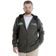 Mode XL 22531 Haki Kapüşonlu Erkek Sweatshirt
