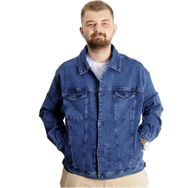 Mode XL 22800 Paris Star Açık Mavi Erkek Kot Mont