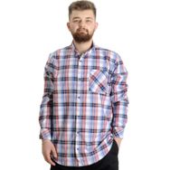 Mode XL 23300 Kum Siyah Ekose Uzun Kollu Erkek Gömlek