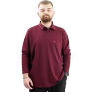 Mode XL 23449 Waffle Bordo Erkek Sweatshirt