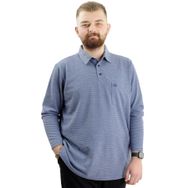 Mode XL 23449 Waffle İndigo Erkek Sweatshirt
