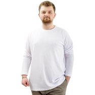 Mode XL 23460 Waffle Beyaz Erkek Sweatshirt
