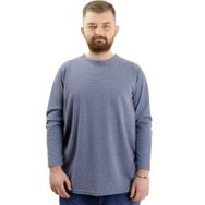 Mode XL 23460 Waffle İndigo Erkek Sweatshirt