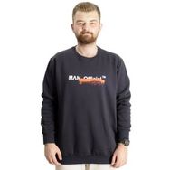 Mode XL 23528 Lacivert Bisiklet Yaka Erkek Sweatshirt