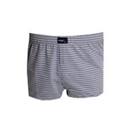 Mode XL 6348 Gri Desenli Poplin Erkek Boxer