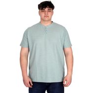 Mode XL U20036 Çağla Yeşili Hakim Yaka Erkek T-shirt