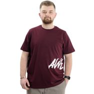 Mode XL U24038 Awesome Mürdüm Erkek T-shirt