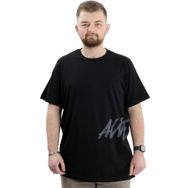 Mode XL U24038 Awesome Siyah Erkek T-shirt