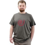 Mode XL U24065 Spiral Haki Erkek T-shirt