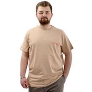 Mode XL U24066 Touch Bej Erkek T-shirt