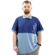 Mode XL U24323 Polo Sport Mavi Erkek T-shirt