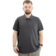 Mode XL U24328 Antrasit Klasik Polo Yaka Erkek T-shirt