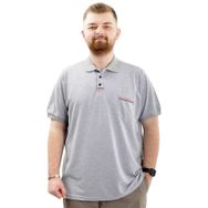 Mode XL U24329 Grimelanj Polo Yaka Cepli Erkek T-shirt